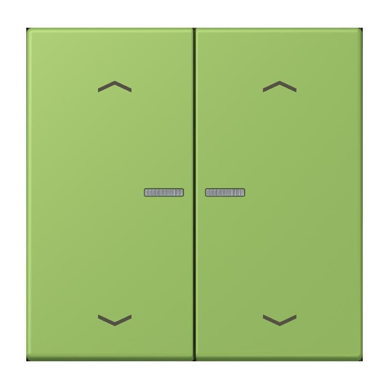 Jung - Bedienelement intelligent Taster mit Pfeilsymbolen BT LC 17102 P 220 vert 31