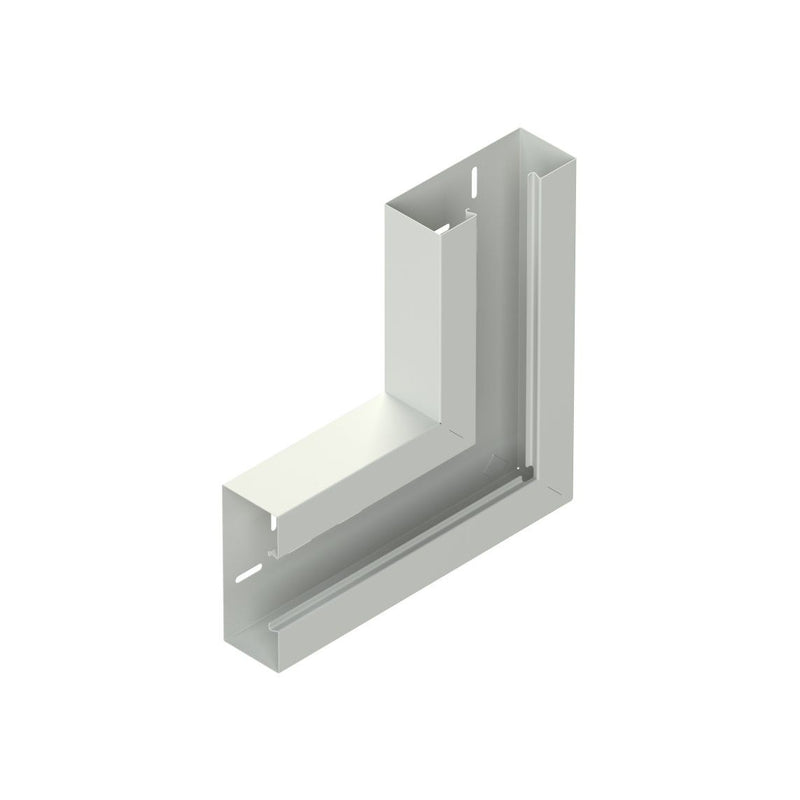 Niedax - Flachwinkel für Geräteeinbaukanal GK-Vertikaleck 90Gr. GKV 220-78T70 VW einzügig, 220x70mm