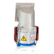 Walther Werke - Hochstrom-Rundsteckvorrichtung CEE Hochstrom Anbaudose 5Z9506 abgewinkelt 160A 5P