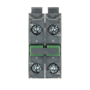 ABB Stotz S&J - Hilfsschalterblock Doppelkontaktblock MCB-20B f.rückw. Befestigung