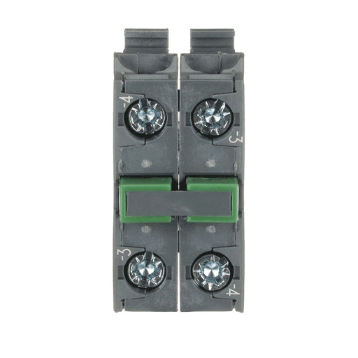 ABB Stotz S&J - Hilfsschalterblock Doppelkontaktblock MCB-20B f.rückw. Befestigung