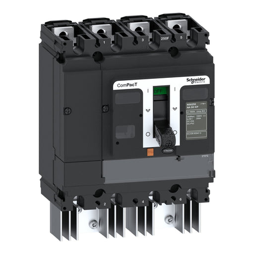 Schneider Electric - Lasttrennschalter ComPacT C254200D3S 4-polig 200A 1500V