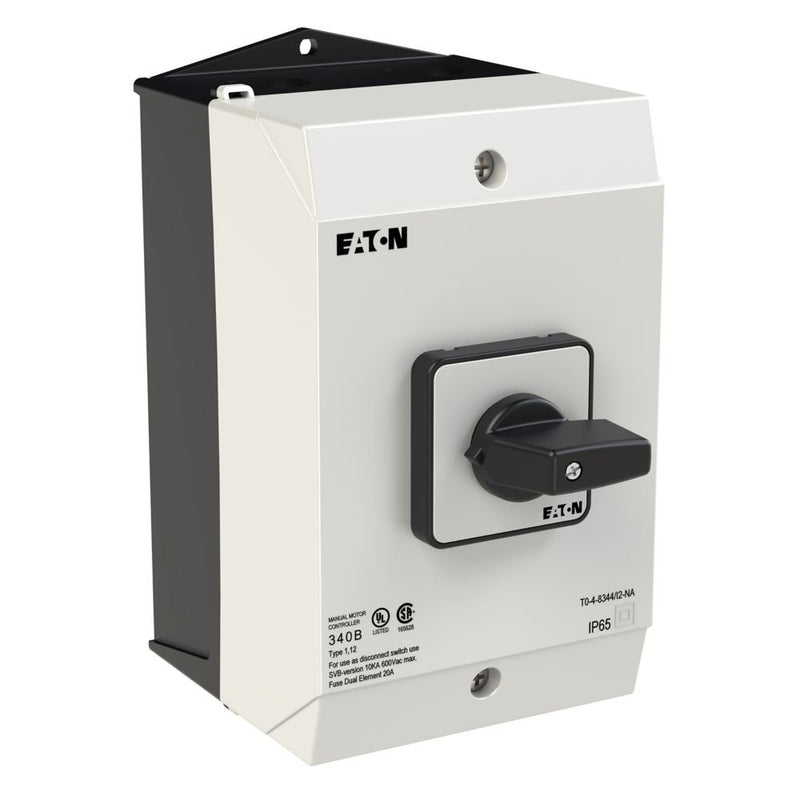 Eaton - Lasttrennschalter EIN-AUS-Schalter T0-4-8344/I2-NA T0 20AAufbau