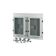 Eaton - Frontplatte (Schaltschrank) Frontplatte 2xNZM4 XM2N44F08C-55 Festeinbau grau