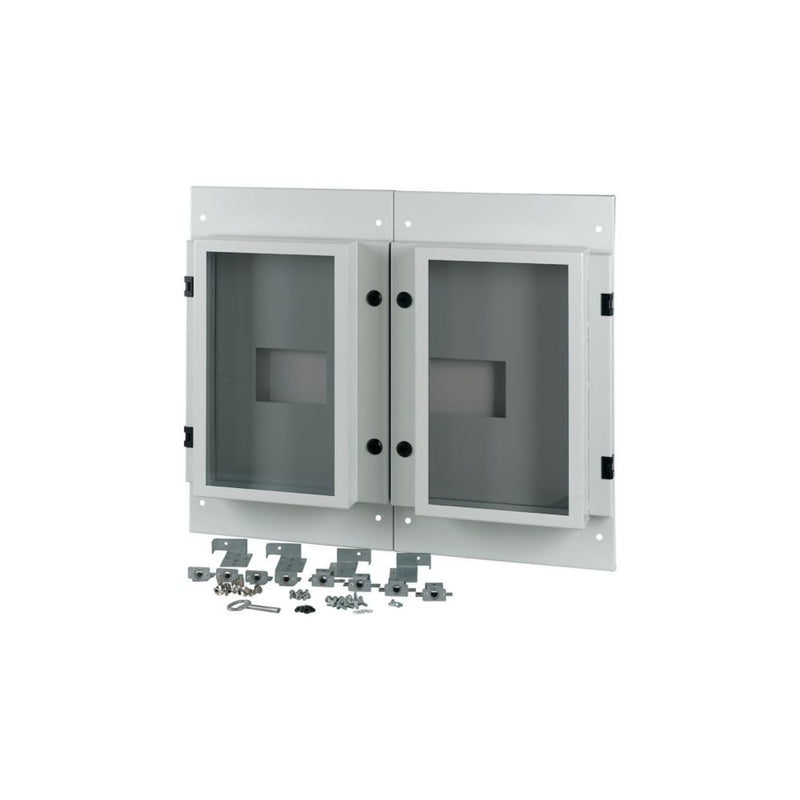 Eaton - Frontplatte (Schaltschrank) Frontplatte 2xNZM4 XM2N44F08C-55 Festeinbau grau