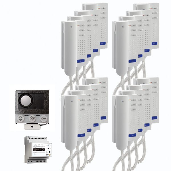 TCS Tür Control - Türsprech-Set audio:pack Einbau PAIH160/004 für 16 Wohneinheit − 1 Stück