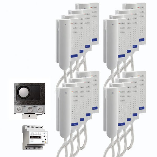 TCS Tür Control - Türsprech-Set audio:pack Einbau PAIH160/004 für 16 Wohneinheit − 1 Stück