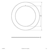 EVN Lichttechnik - Mechanisches Zubehör/Ersatzteile für Leuchten Reduzierring P543509EBR