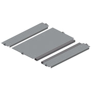 Schneider Electric - Einführungsflansch für Kleingehäuse/Schaltschrank Kabeleinführungsplatte NSYEC861 2-Teilig 800x600