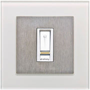 Ekey (AT) - Abdeckrahmen Abdeckung FS UP 101 702 IP44 glas weiß