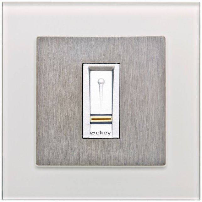 Ekey (AT) - Abdeckrahmen Abdeckung FS UP 101 702 IP44 glas weiß