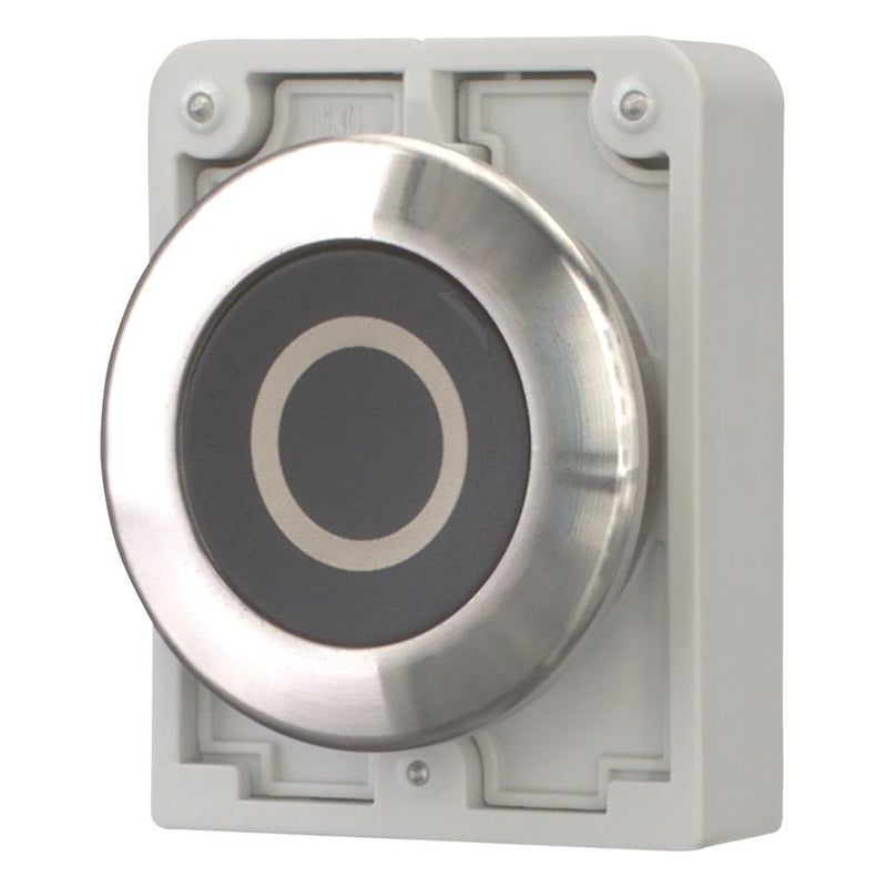 Eaton - Frontelement für Drucktaster Drucktaste RMQ-Titan M30I-FD-S-X0 flach tastend schw