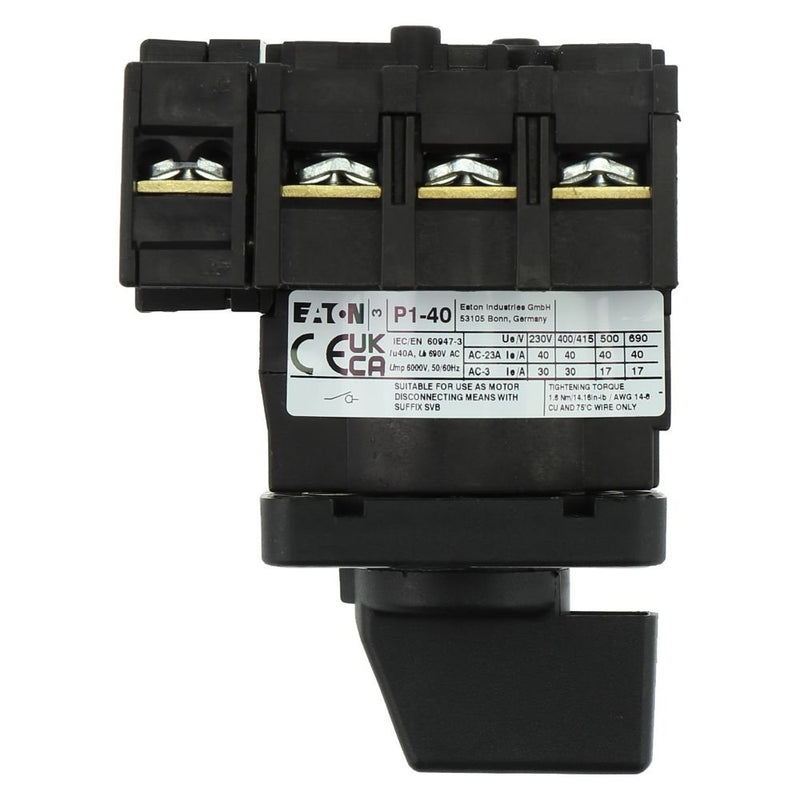 Eaton - Lasttrennschalter EIN-AUS-Schalter P1-40/E/N P1, 40 A, 3-polig