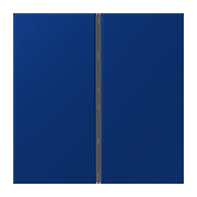 Jung - Abdeckung/Bedienelement für Installationsschalterprogramme Tastensatz 2fach LC 402 TSA 261 bleu outremer fonce