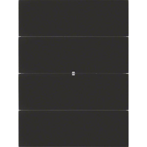 Berker - Bussystem-Tastsensor Lichtszenentastsensor 75168692 8fach Glas schwarz