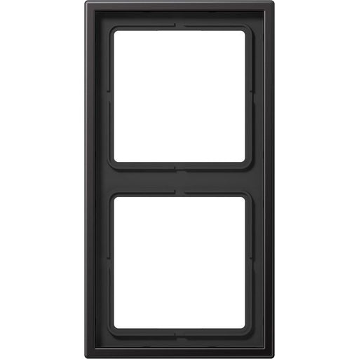 Jung - Abdeckrahmen Rahmen 2-fach AL 2982 D waage/senkrecht