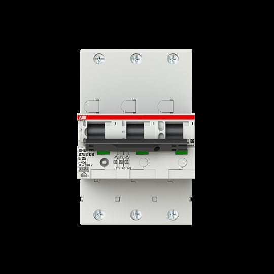 ABB Stotz S&J - Selektiver Hauptleitungsschutzschalter Haupleitungsschutzschalter S753DR-E25 25A E 25kA 3P