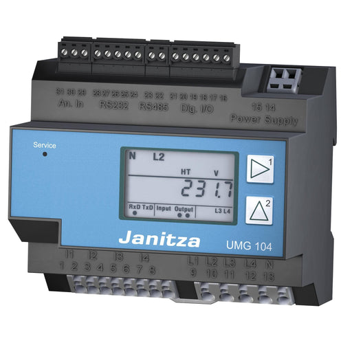Janitza Electronic - Netz- und Leistungsanalysator Energiemessgerät UMG 104 24V (UL)