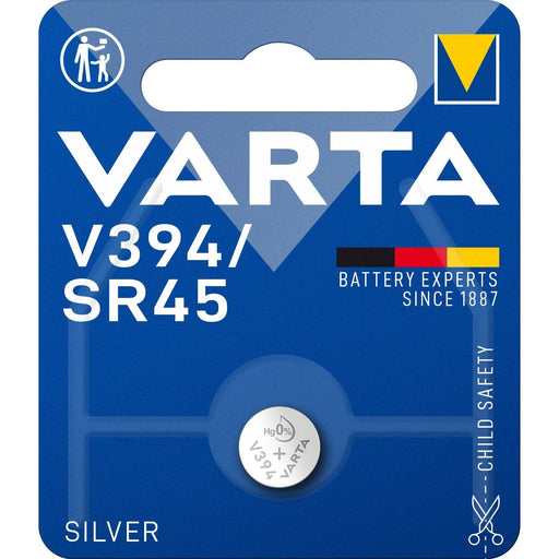 Varta Cons.Varta - Batterie Electronics V 394 Bli.1 1,55V/58mAh/Silber − 10 Stück