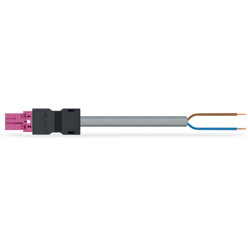 WAGO - Konfektionierte Leitung für steckbare Gebäudeinstallation konfekt. Anschlussleitung 771-8992/206-707 Eca,Stecker