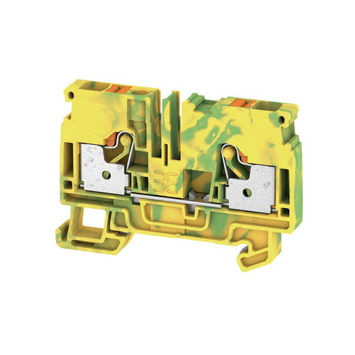 Weidmüller - Schutzleiter-Reihenklemme A2C 6 PE 6qmm, gn/ge − 1 Stück