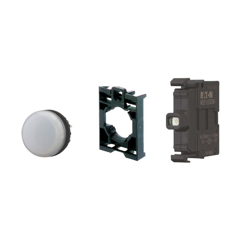 Eaton - Frontelement für Leuchtmelder Komplettgerät M22-L-W-LED230-BVP