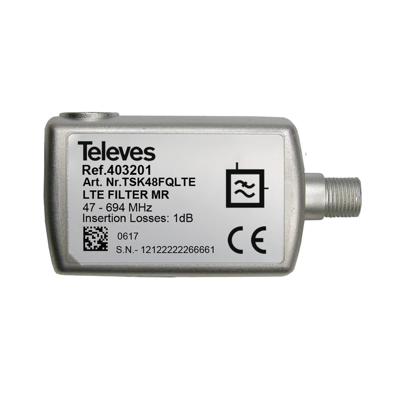 Televes - Weiche/Filter LTE-Filter TSK48FQLTE bis K48, 47-694MHz  − 1 Stück