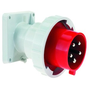 Bals Elektrotech - CEE-Gerätestecker (IEC 60309) Anbau-Gerätestecker 2793 5p 400V 6h Ip 67