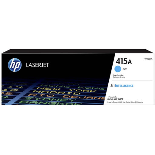 HP - Verbrauchsmaterial für Telefax/Drucker/MFC Lasertoner W2031A cy 2.100 Seiten,cyan