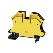Weidmüller - Durchgangs-Reihenklemme Klemme WDU 16N GE/SW Schraubanschl.,16mm² − 50 Stück