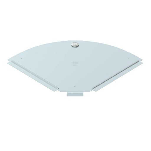 OBO Bettermann - Deckel Bogen für Kabeltragsystem Deckel für 90Grad-Bogen RBD 90 200 DD B200mm, bandverzinkt
