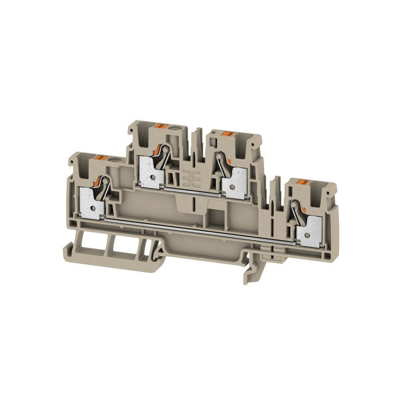 Weidmüller - Durchgangs-Reihenklemme Mehrstock-Reihenklemme A2T 4 PUSH IN, 4 mm² − 50 Stück
