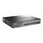 DLink - Netzwerk Switch 10-Port Gigabit Switch DSS-200G-10MPP/E 8x10/100/1000Mbit/s