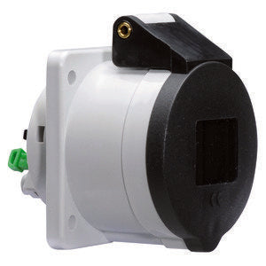 Bals Elektrotech - CEE-Anbausteckdose (IEC 60309) Anbausteckdose gerade 16A 13670 3p 500V 7h IP44