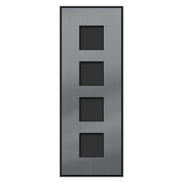 TCS Tür Control - Montageelement für Türstation Inputzmontageset ZAU2051-0030 4 AMI-Modul, 1-spal
