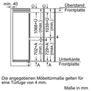 Bosch - Kühl-/Gefrierkombination EB-Kühl/Gefrierkombi KIV86VFE1 Serie4