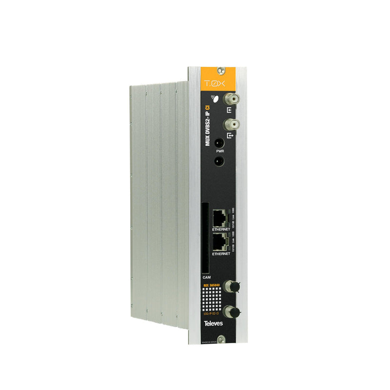 Televes - Modul für Kopfstelle T-0X - Streamer U3QIP-S2-CI-PRO 3xDVB-S2inIPmitCI