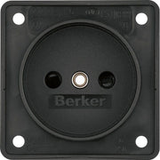 Berker - Steckdose sw 9619405 ohne Schutzkontakt