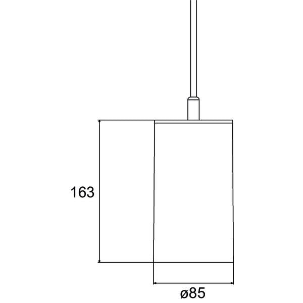 Brumberg Leuchten - Pendelleuchte LED-Pendelleuchte 88882175DA DALI, Pendel 1,5m