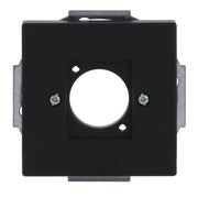 Busch-Jaeger - Einsatz/Abdeckung für Kommunikationstechnik XLR-Zentralscheibe 2553-885 schwarz matt