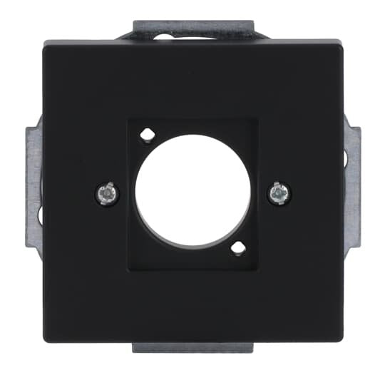 Busch-Jaeger - Einsatz/Abdeckung für Kommunikationstechnik XLR-Zentralscheibe 2553-885 schwarz matt