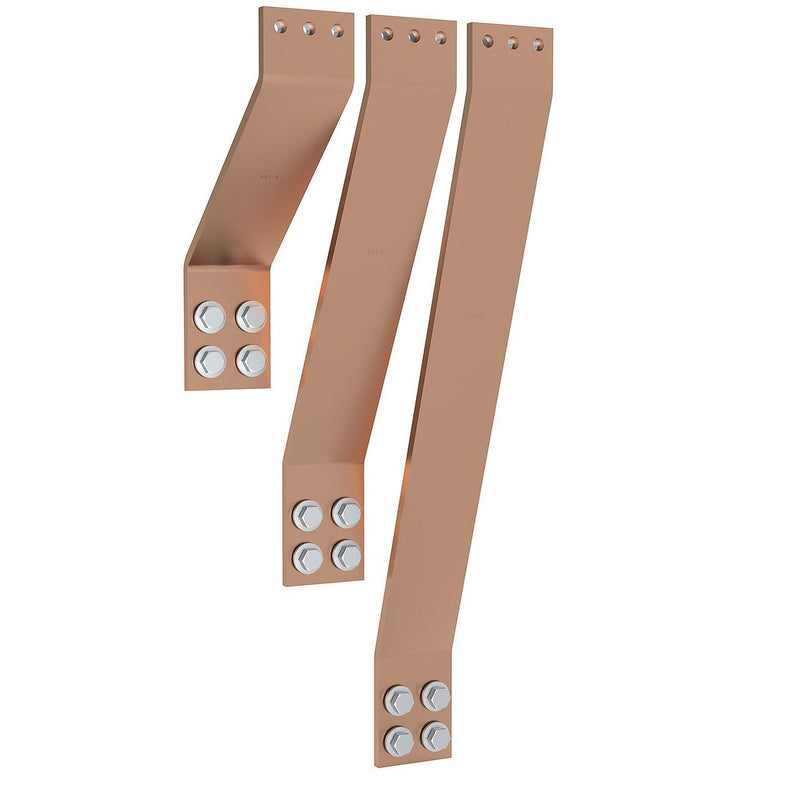 ABN - Sammelschienenklemme CU Sammelschienensatz XAS991SE1 80x10mm, 3-polig