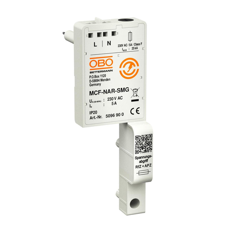 OBO Bettermann - Zubehör/Ersatzteile für Überspannungsschutz Energietechnik Adapter f.Spannungsabgriff MCF-NAR-SMG für MCF-NAR Serie − 1 Stück