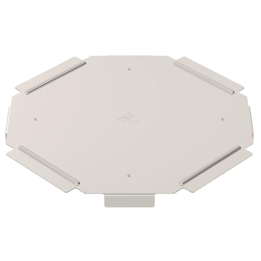 OBO Bettermann - Deckel Kreuzstück für Kabeltragsystem Deckel für Kreuzung RKD 100 A4 B100mm Edelstahl, A4