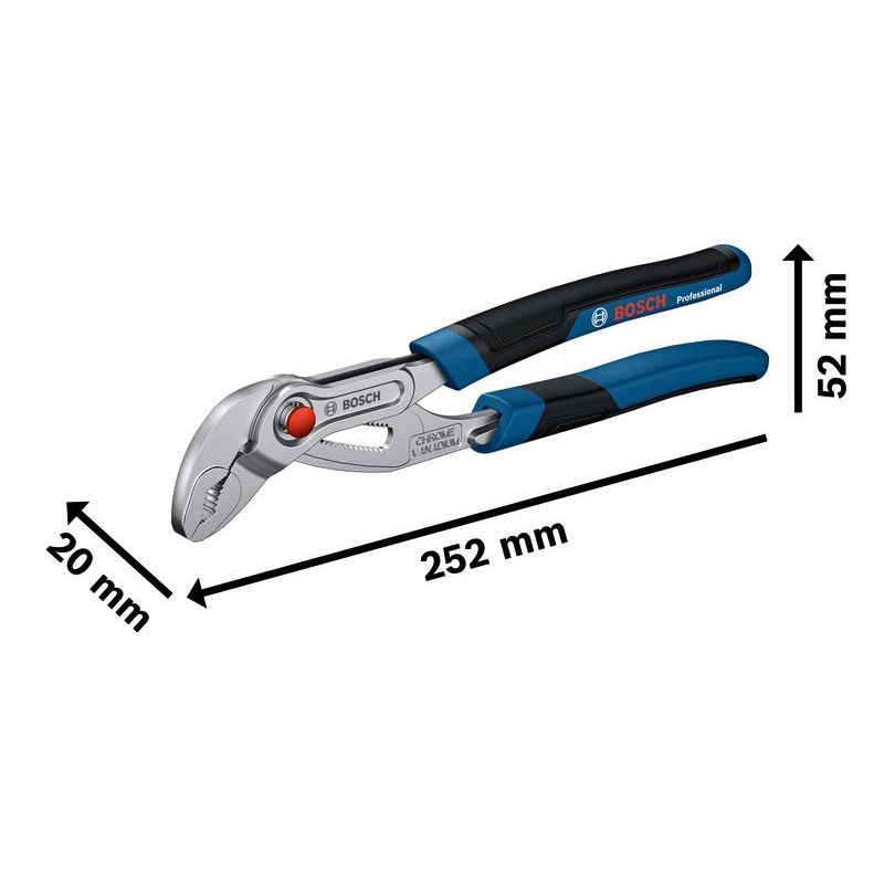 Bosch - Wasserpumpenzange 250 mm 1600A02W3N