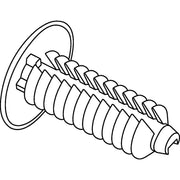 HellermannTyton - Befestigungsschelle für Kabel/Rohre Blindstopfen 241-00001(1000) grau − 1000 Stück