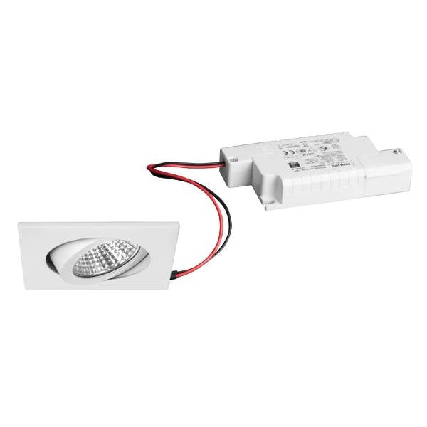 Brumberg Leuchten - Downlight/Strahler/Flutlicht LED-Einbaustrahler 39365073 3000K weiß dimm
