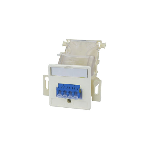 Metz Connect - Kommunikationsanschlussdose LWL OpDAT 2 EK LC-Q UPC OS2 1501207102-E