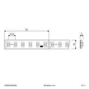 EVN Lichttechnik - Lichtschlauch/-band LED-Strip ICSB5424603560 5m grün IC 24VDC