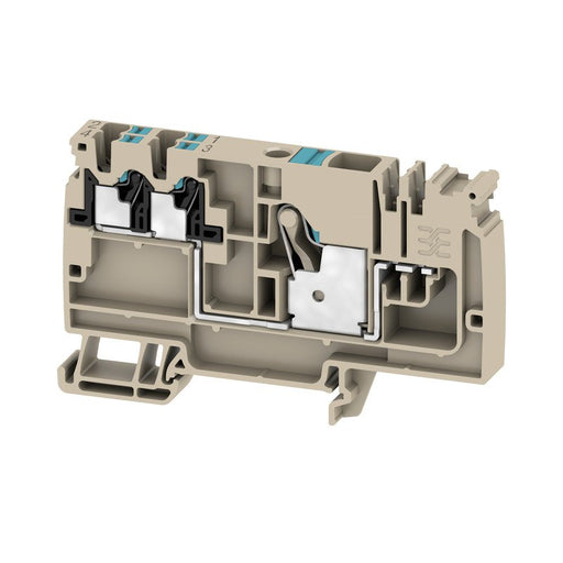 Weidmüller - Durchgangs-Reihenklemme Klemme AAP1210/4X2.5LO-LIBL PUSH IN, 10 mm² − 20 Stück